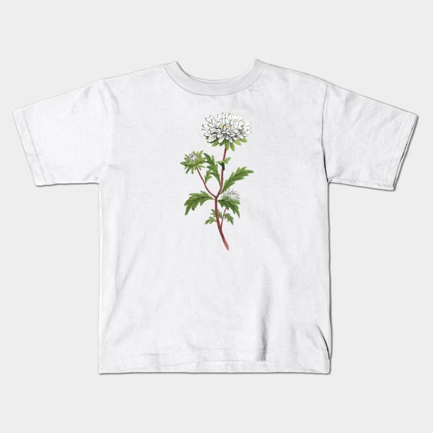 September 10th birthday flower Kids T-Shirt by birthflower